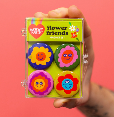 Flower Friends Magnet Set