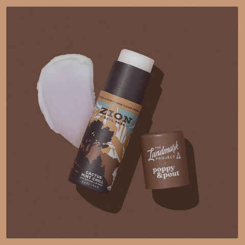 Lip Balm, Zion Cactus Mint Chill