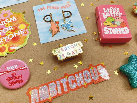 Everyone is Gay Enamel Pin