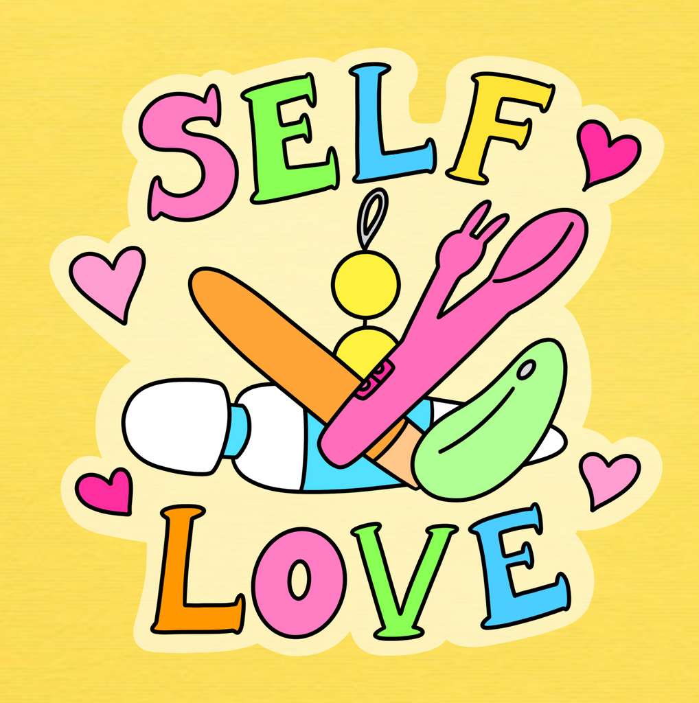 Self Love Clear Vinyl Sticker