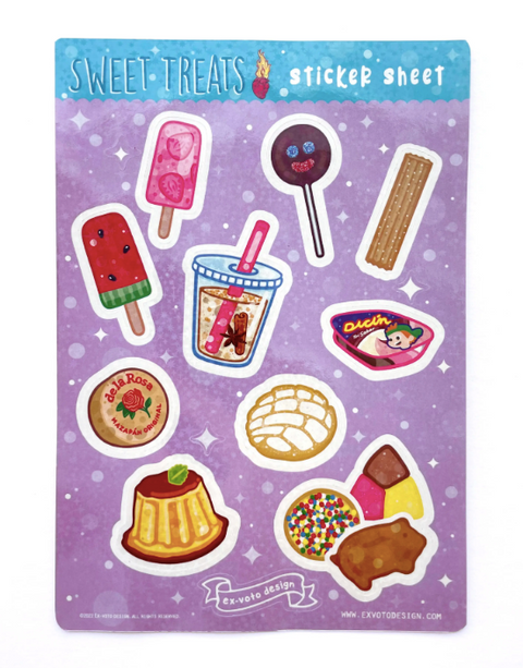 SWEET TREATS Sticker Sheet