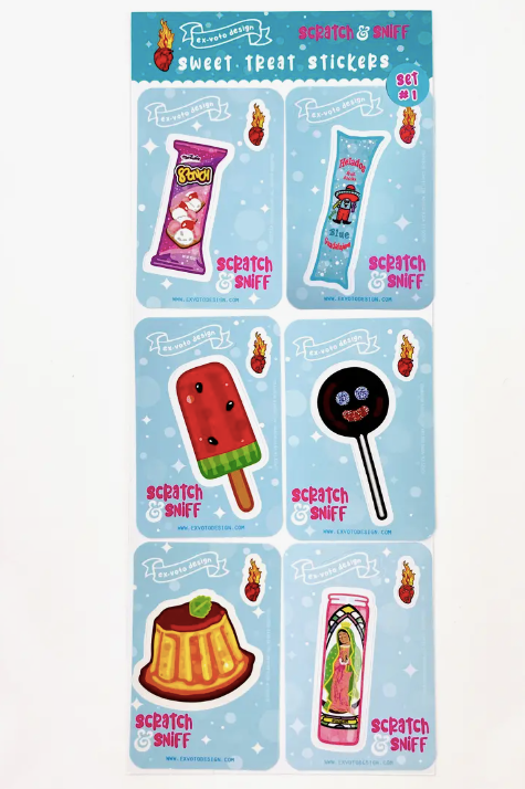 SCRATCH & SNIFF Sweet Sticker Pack (SET 1)