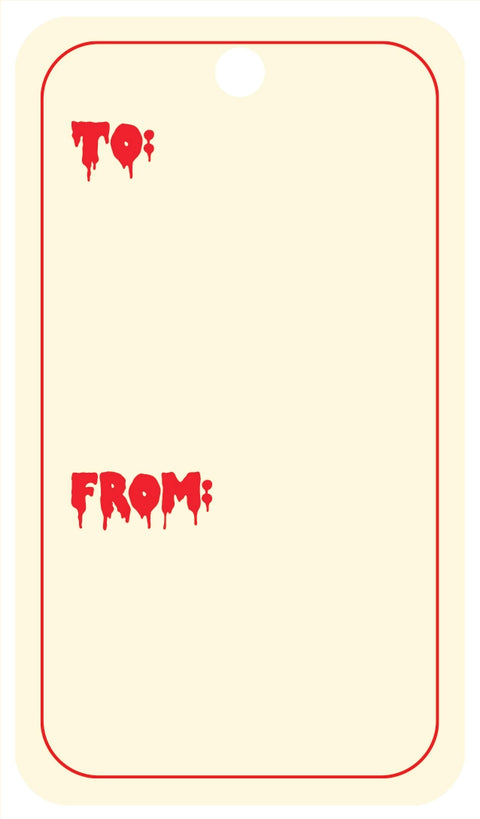 Creepy Santa Gift Tags