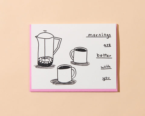 Coffee Cups Card