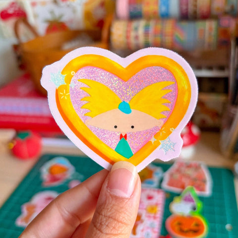 Helga’s Arnold Locket Sticker