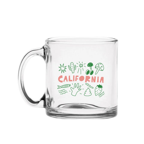 Cali Mug - Glass Mug