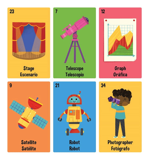 Lil' Lotería: My First Steam Words