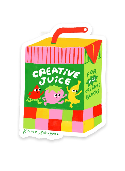 Creative Juice Vinyl Sticker