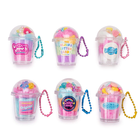 Colorful Cotton Candy Collectible Capsule