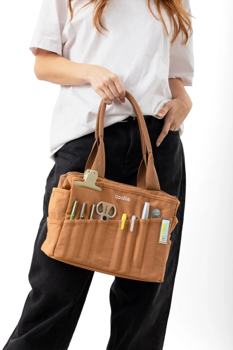 Soolla Studio Artist Bag, Blue Skies, Craft Tote Bag
