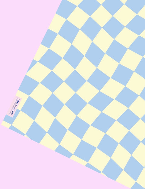 Wavy Checkers - Wrapping Paper