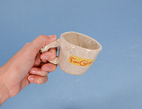 Sparkling Water- Handmade Ceramic Espresso Cup