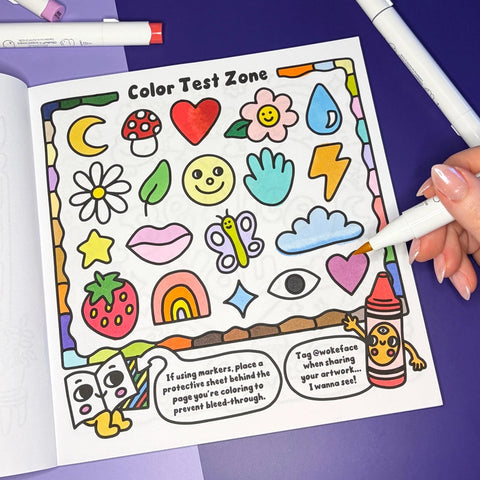 Coloring Book - Magical Moments Whimsical Stress Relief