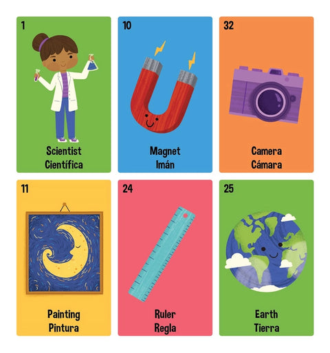 Lil' Lotería: My First Steam Words