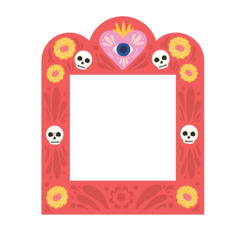 Día De Los Muertos Photo Frame Magnet