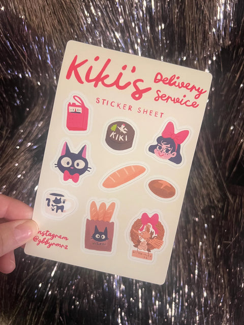 Kiki's Sticker Sheet