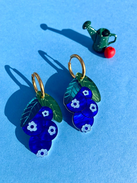 Blueberries Earrings