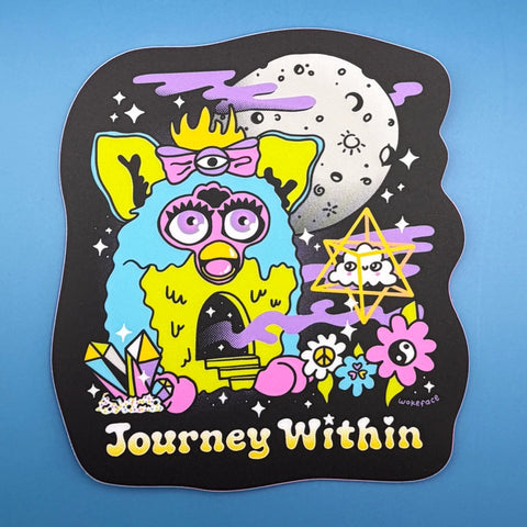 Journey Within Furby Sticker
