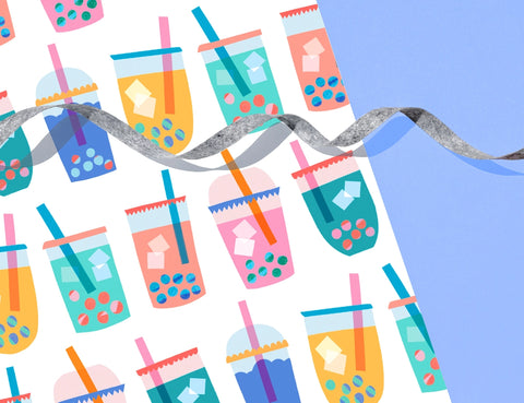Boba / Bubble Tea - Wrapping Paper