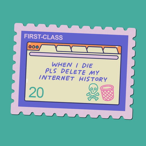 Fandom Things Stamp Sticker Sheet