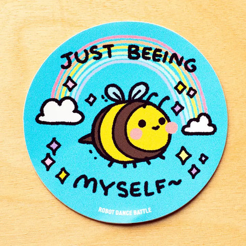 Just Beeing Myself Sticker