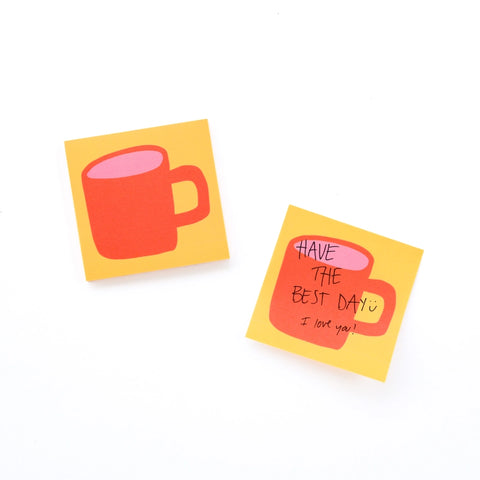 Morning Mug Sticky Notepad