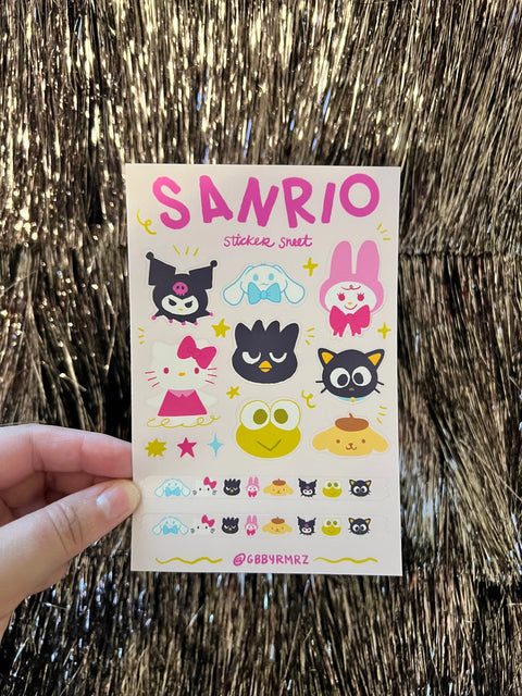 Sanrio Sticker Sheet