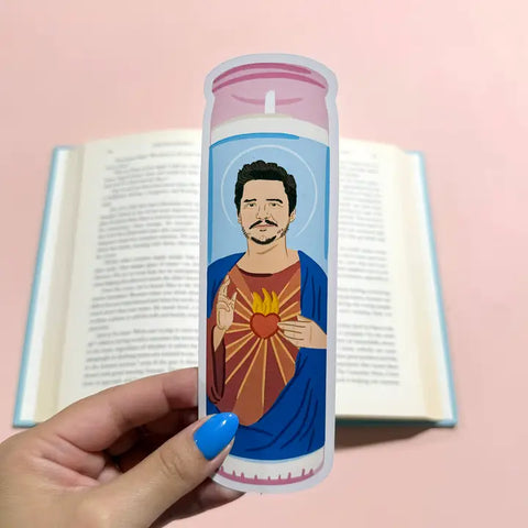 Pedro Candle Die Cut Bookmark