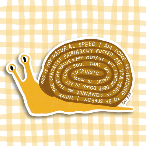 Snail Sticker