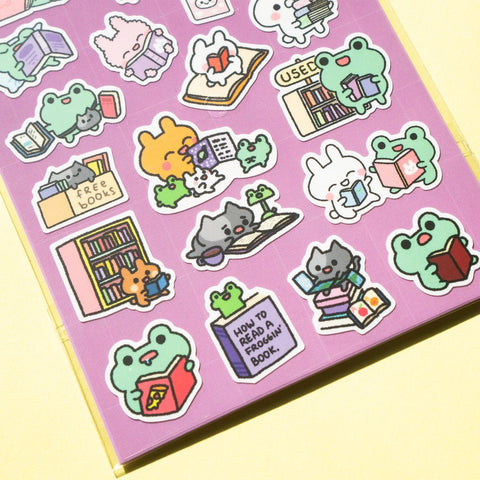 A Book Day Planner Sticker Sheet