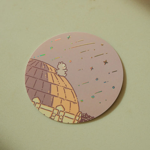 Griffith Observatory - California Series Die Cut Sticker