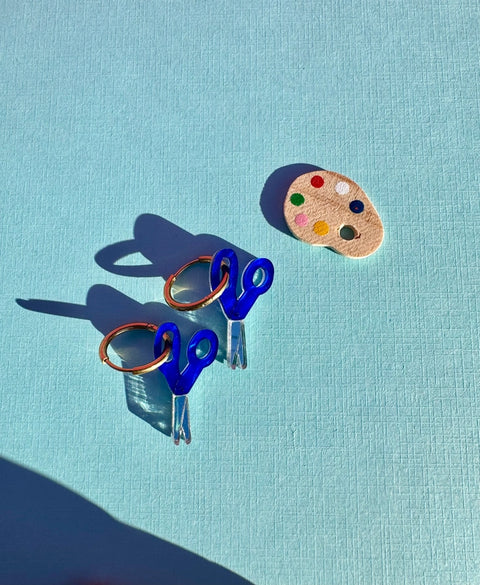 Mini Scissors Earrings