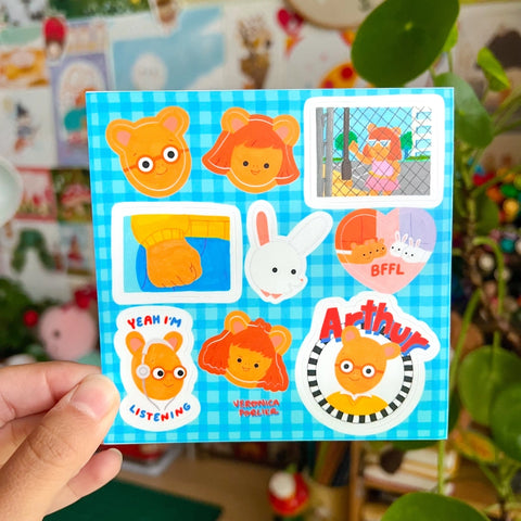 Arthur Sticker Sheet