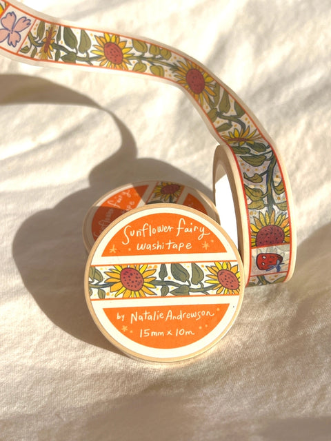 Sunflower Fairy Washi Tape