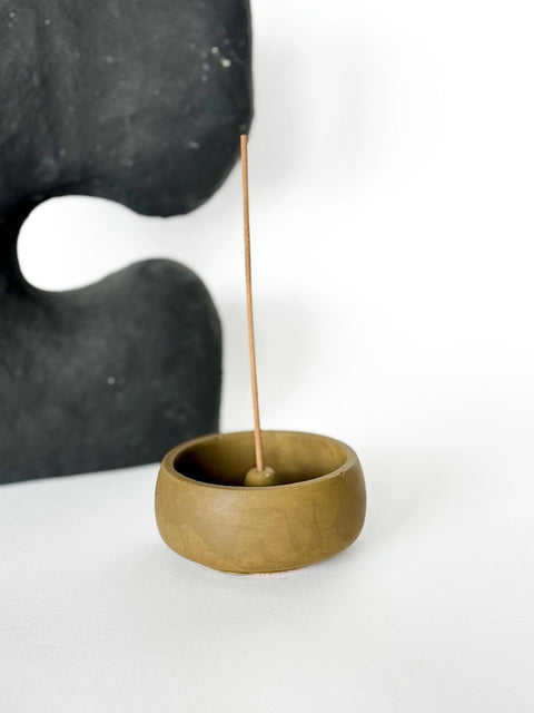 Cena Incense Holder | Incense Burner - Olive