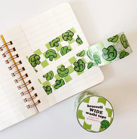 Broccoli Wide Washi Tape