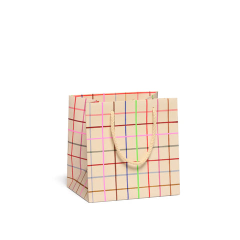 Color Grid Small Gift Bags