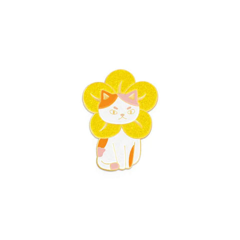 Flower Cat Pin