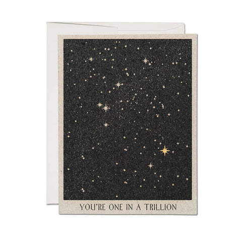 One in a Trillion Greeting Card