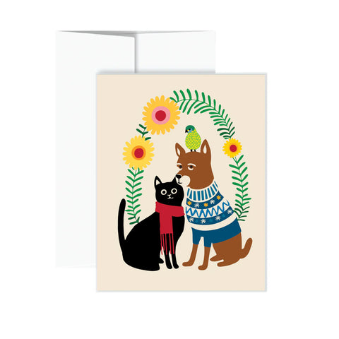 Holiday Boxed Card Set - 12 Holiday Cats
