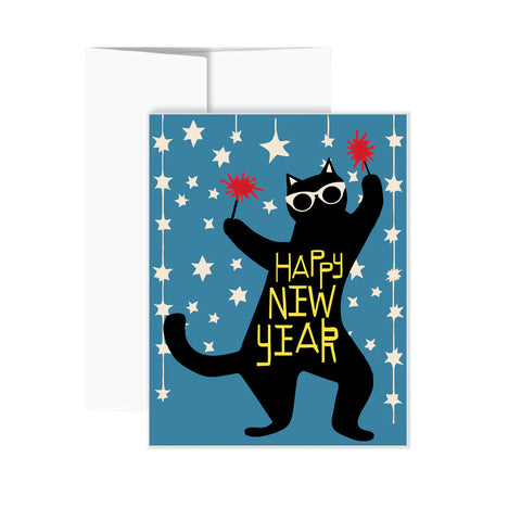 Holiday Boxed Card Set - 12 Holiday Cats