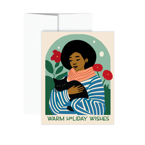 Holiday Boxed Card Set - 12 Holiday Cats