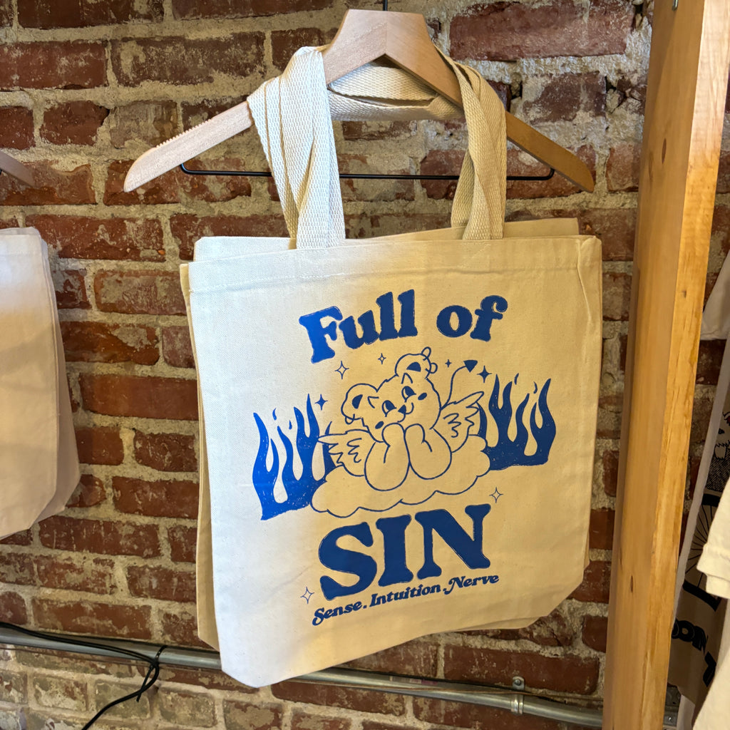 Full of Sin  | Canvas Tote