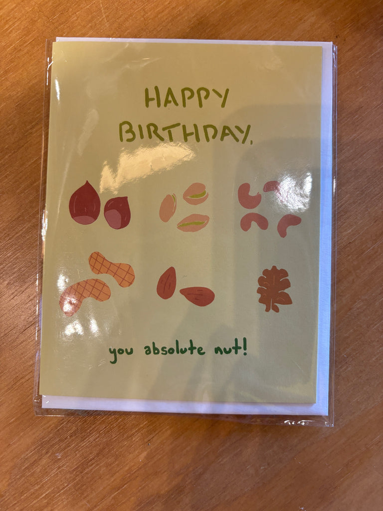 Happy Birthday Nut Card