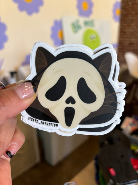 Ghost Kitty - Sticker