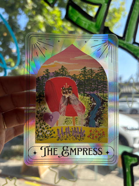 The Empress Suncatcher Sticker