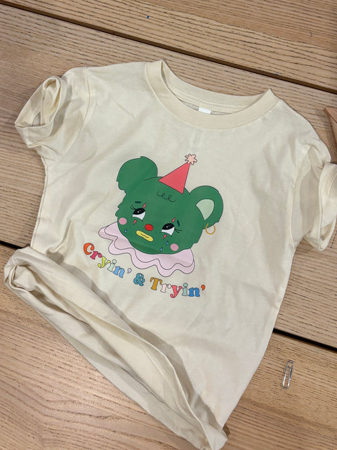 Cryin' and Trying Toddler Tee