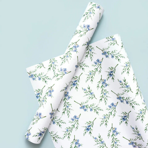 Juniper Berry Holiday Gift Wrap