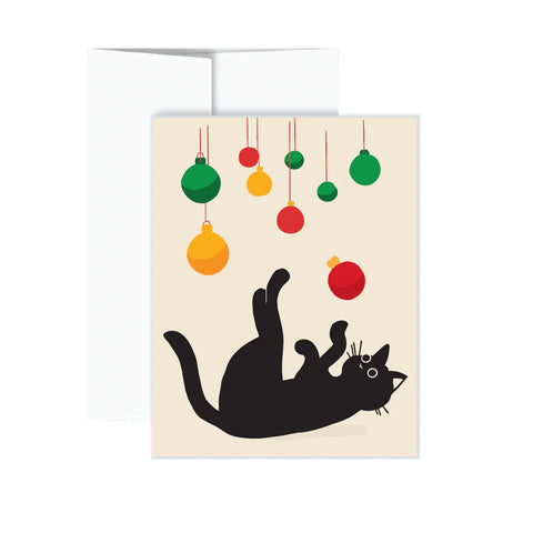 Holiday Boxed Card Set - 12 Holiday Cats