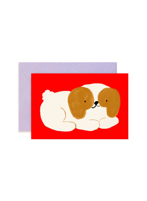 Little Puppy Mini Card